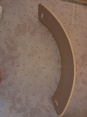 Montessori Wooden Balance Board new, multipurpose, Greek made