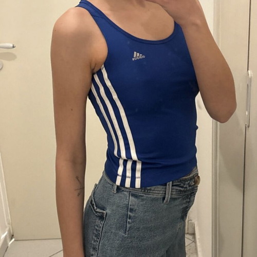 Adidas Climacool Electric Blue Tank Top like new, XS