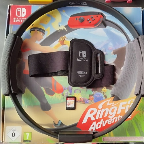 Nintendo Switch Ring Fit Adventure used, works properly