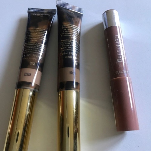 Revolution Pro cream contour & bronze and Collection contour pencil like new, pack of 3