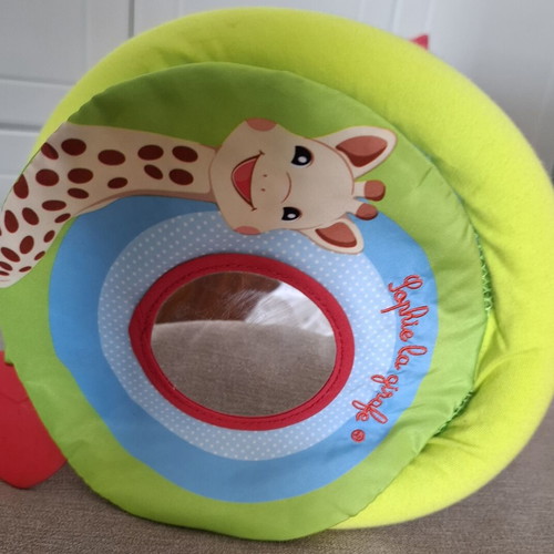 Sophie La Girafe Rollin activity barrel like new for crawling babies