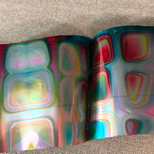 Holo Cracks Nail Art Foil Wrap new nail stickers