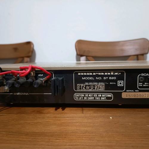 Marantz ST 520 tuner used, AM/FM stereo with computuner preset