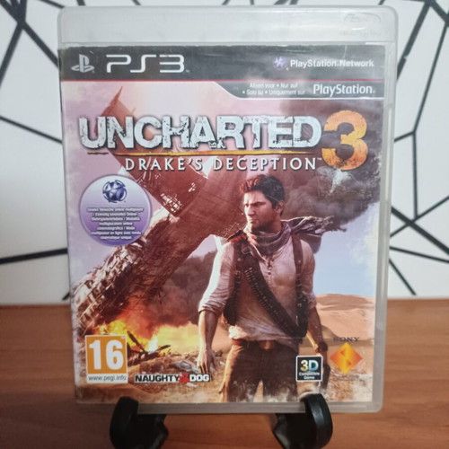 Uncharted 3 Drake's Deception PlayStation 3 game like new