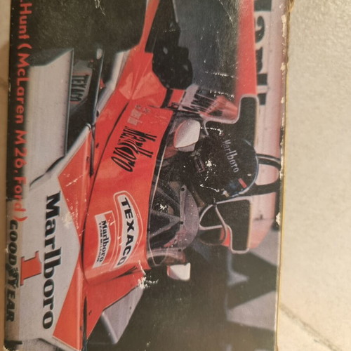 Vintage F1 Kutsuwa Puzzle 60 Pieces used, James Hunt McLaren M26 1978