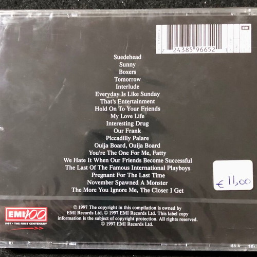 Morrissey Suedehead The Best Of CD new, pop