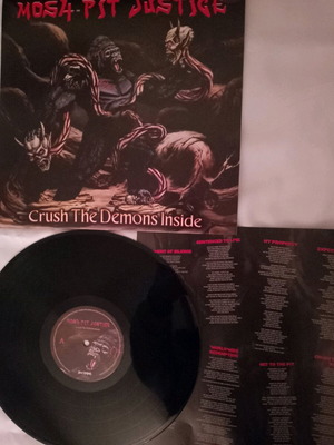 Mosh-Pit Justice Crush The Demons Inside LP vinyl new, metal