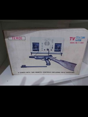 Temco TV game vintage console like new for collectors