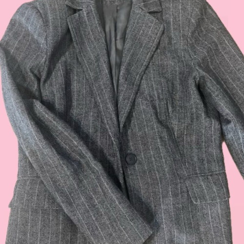 Blazer gray slim fit like new, size XL