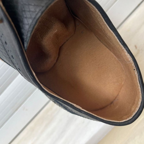 Oxford shoe black new size 42 with Vibram sole