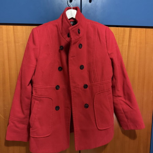 Red coat used, size 50, Assy Fashion