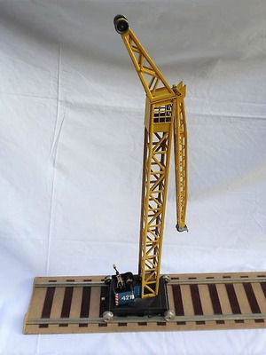 CKO Kellermann Baukran 421 D.B.G.M tin crane from the 1950s
