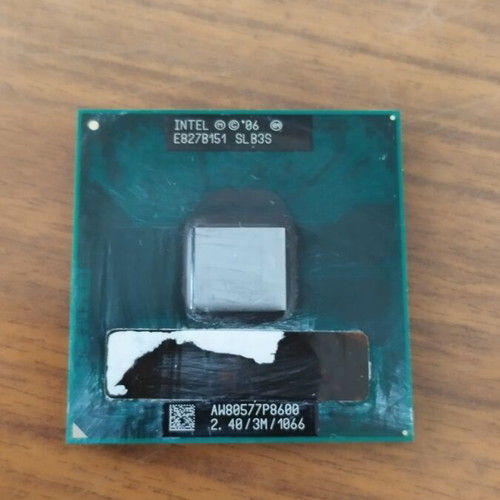 Intel Core 2 Duo P8600 2.40GHz SLB3S laptop CPU