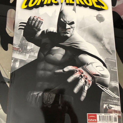 Comic Heroes Magazine #7 used with Judge Dredd, League of Gents, Green Lantern posters and Batman guide