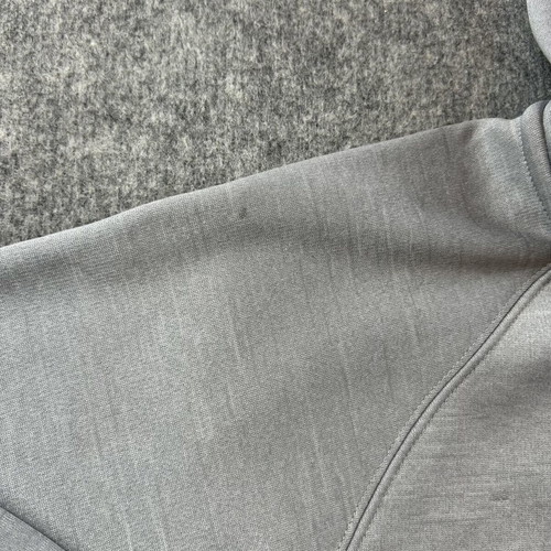 The North Face women's fleece jacket with hood, used, size L, gray