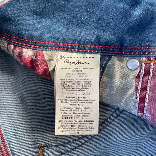 Pepe Jeans women's pants No 26 used, shortened