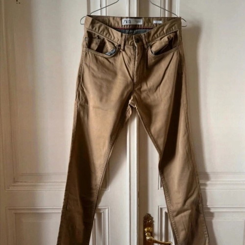 Zara formal pants size S beige like new