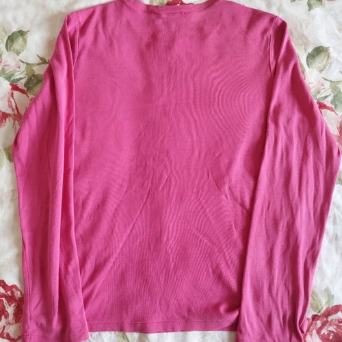 Polo Ralph Lauren blouse used, size XL, pink with green logo