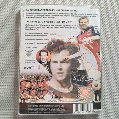 DVD 100 Jahre FC Bayern anniversary edition like new