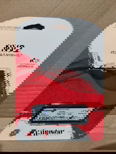 Kingston NV2 SSD 4TB M.2 NVMe PCI Express 4.0