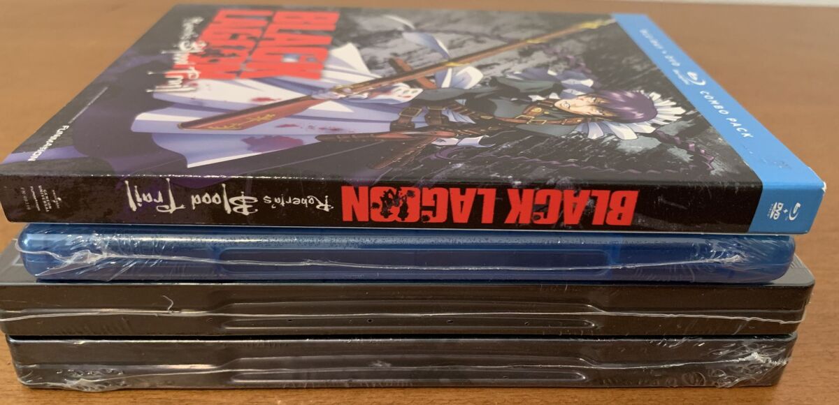 Black Lagoon Seasons 1-3 DVD and BluRay… - € 129,90 - Vendora.cy