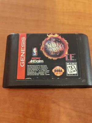 Sega Mega NBA Jam cartridge used for Sega Mega Drive / Genesis
