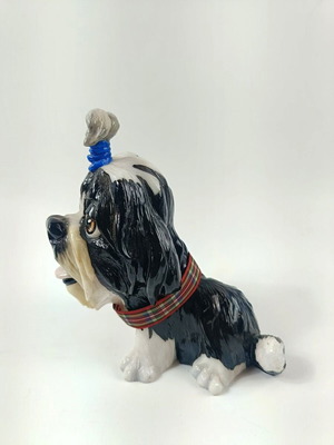 Διακοσμητική φιγούρα σκύλου Shih Tzu Little Paws από Arora Design σαν καινούργια