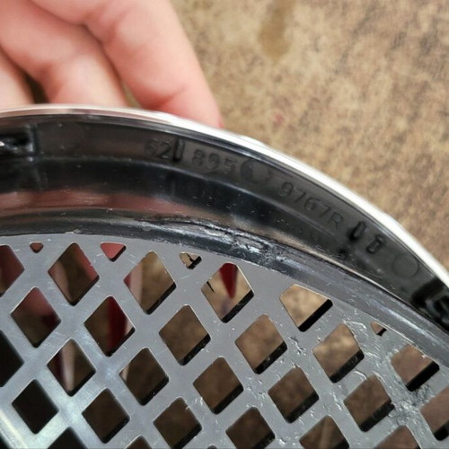 Mercedes emblem from Citan 2020 commercial truck hood like new