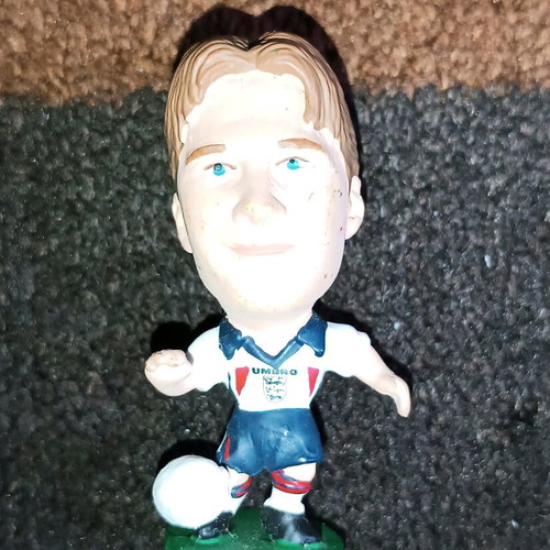 David Beckham figure used, England Corinthians 1997