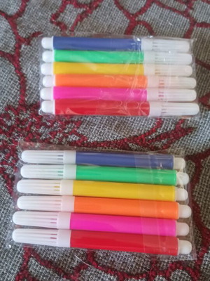 Mini marker pens set, 2 packs, 8.5 cm height