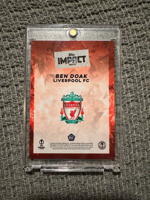Κάρτα Ben Doak αυτογραφημένη καινούργια