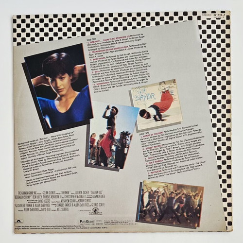 Breakdance Original Motion Picture Soundtrack vinyl LP near mint