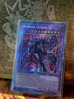 Yu-Gi-Oh! Despian Quaeritis card new, extremely rare