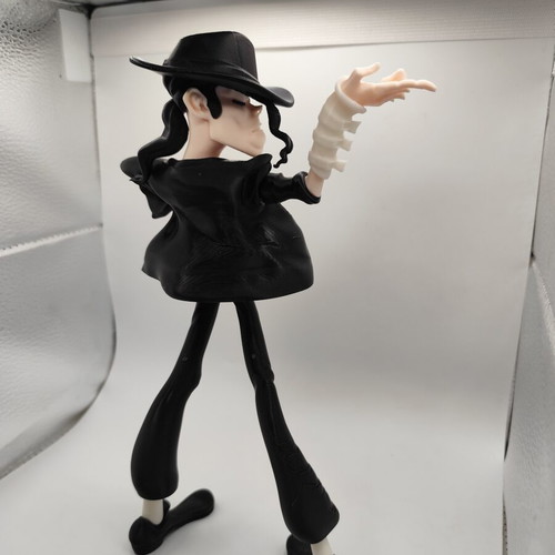 Michael Jackson 3D printed figure, approx. 25 cm