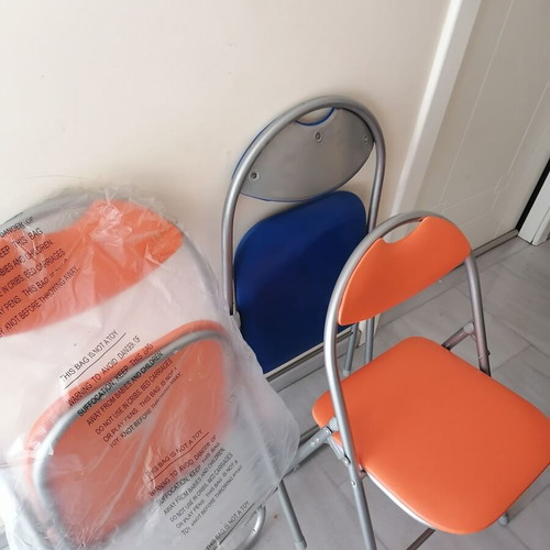 Chairs new, set of 3 pieces