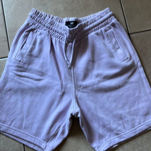 Men's H&M sweatshirt shorts small pink like new