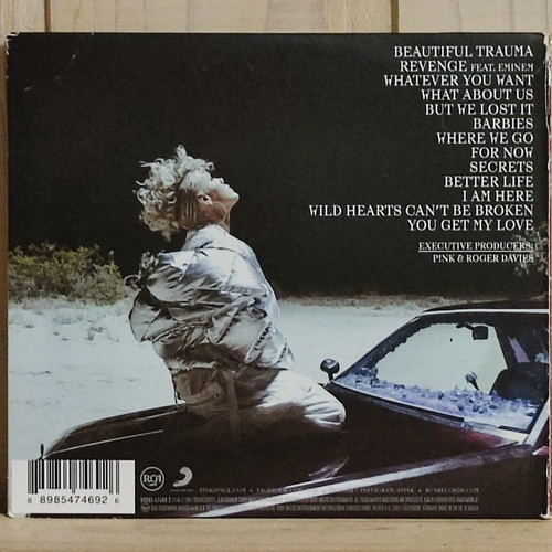 P!nk Beautiful Trauma CD, pop