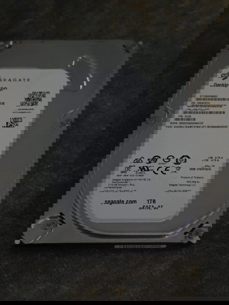Seagate 1TB HDD Λειτουργικος