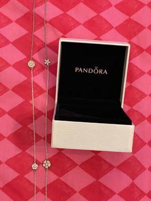 Сребърно колие Pandora