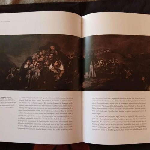 I, Goya art book like new, tribute to Francisco Goya