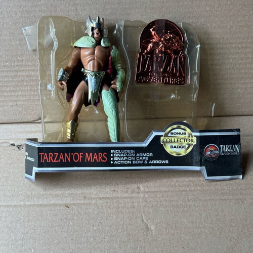 Tarzan of Mars figure used with accessories