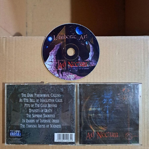 Limbonic Art Ad Noctum Dynasty Of Death CD like new, metal