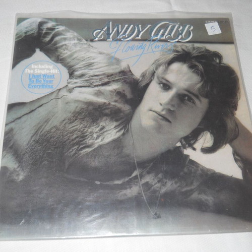 Andy Gibb Flowing Rivers LP used, pop
