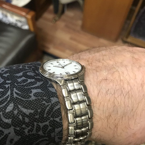Maurice Lacroix men's watch new stainless steel with sapphire