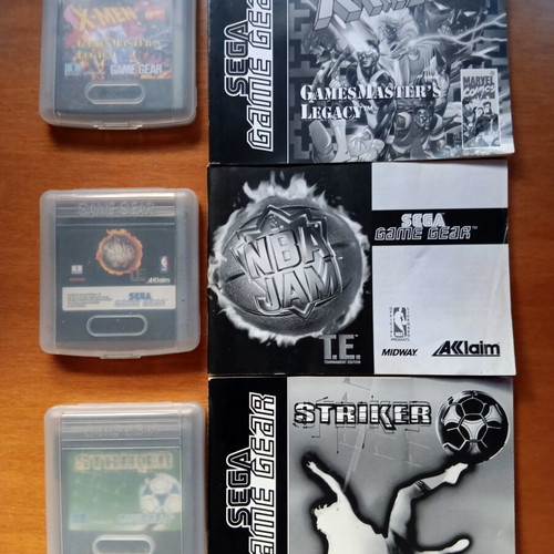 Sega Game Gear games pack of three like new