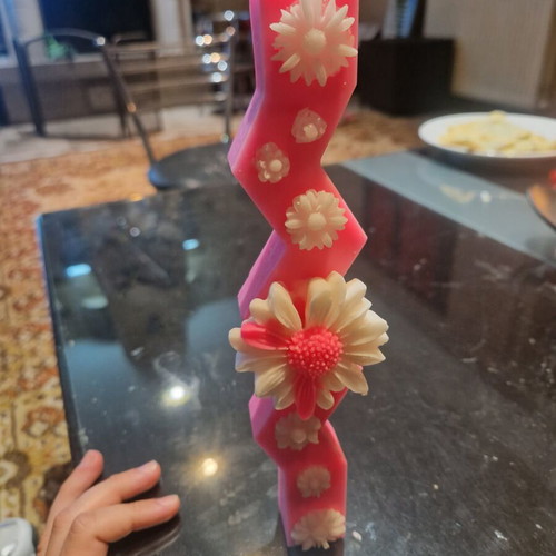 Handmade Easter candle new
