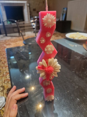 Handmade Easter candle new
