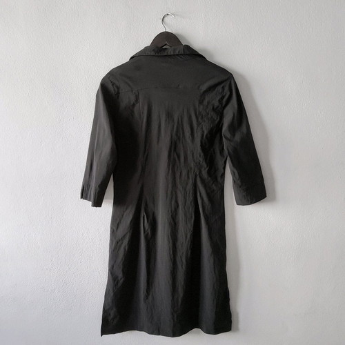 Pimkie vintage y2k office siren coquette mini shirt dress like new, black