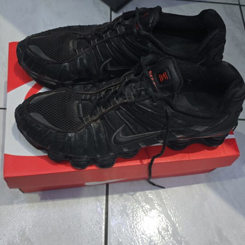 Nike Shox TL shoes like new, size 45.5, black