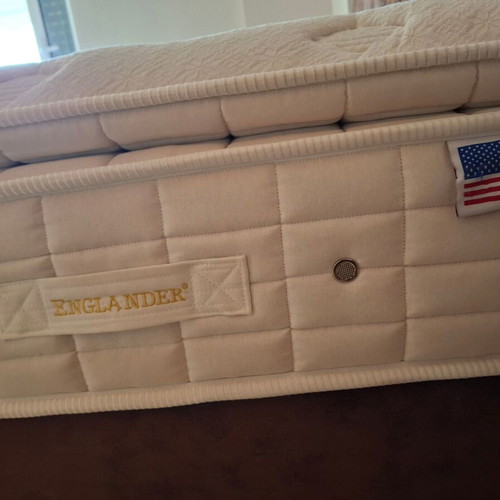 Englander Beverly mattress 200x200 cm, made in USA, latex top